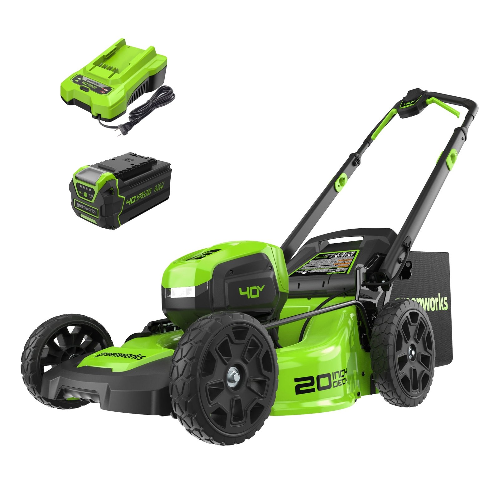 Greenworks 40V 20-in. Brushless Push Lawn Mower
