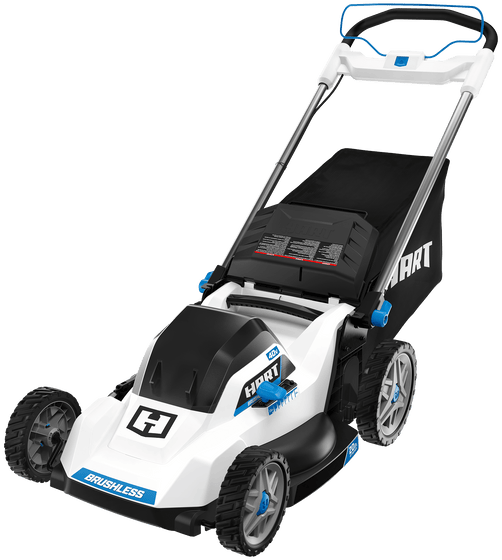 HART 40-Volt 20-in. Cordless Brushless Push Mower Kit