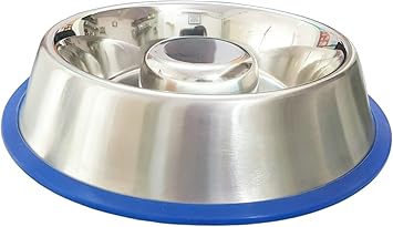 Mr. Peanut's Stainless Steel Interactive Slow Feed Bowl