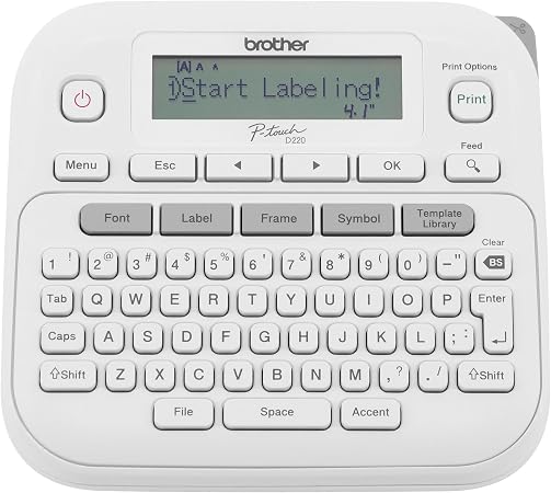Brother P-Touch PT-D220 home and office label maker