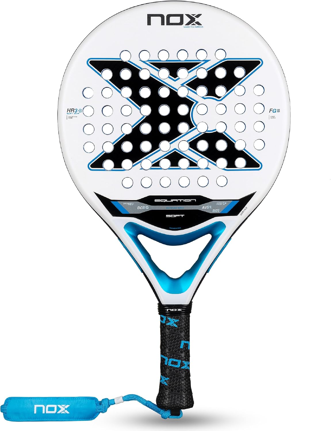 NOX Equation Soft 2026 padel racket for intermediate players