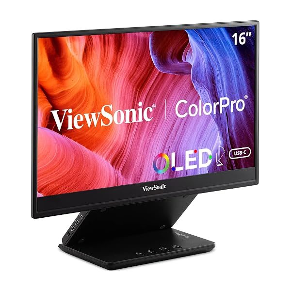 ViewSonic VP16-OLED 15.6-inch color-accurate portable monitor