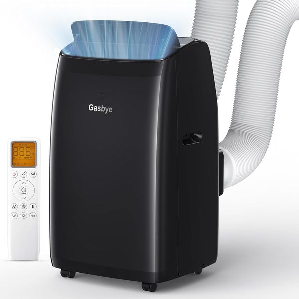 Gasbye 14,000 BTU Dual Hose Portable Air Conditioner, Inverter