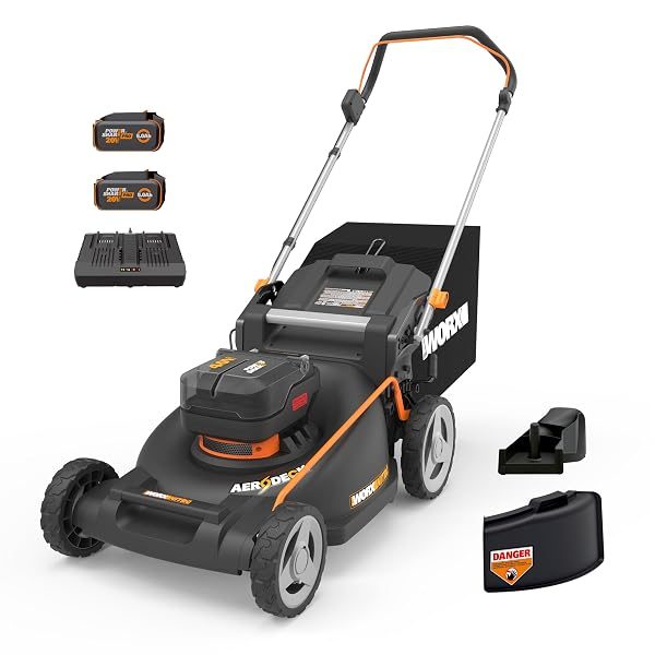 Worx 40V 21" 3-in-1 Cordless Lawn Mower, WG752